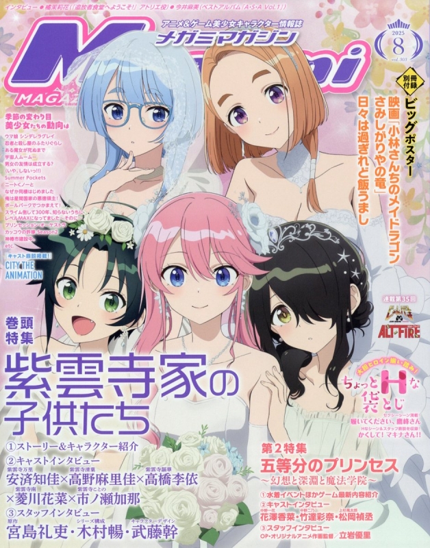 Megami MAGAZINE (メガミマガジン)2025年 8月号
