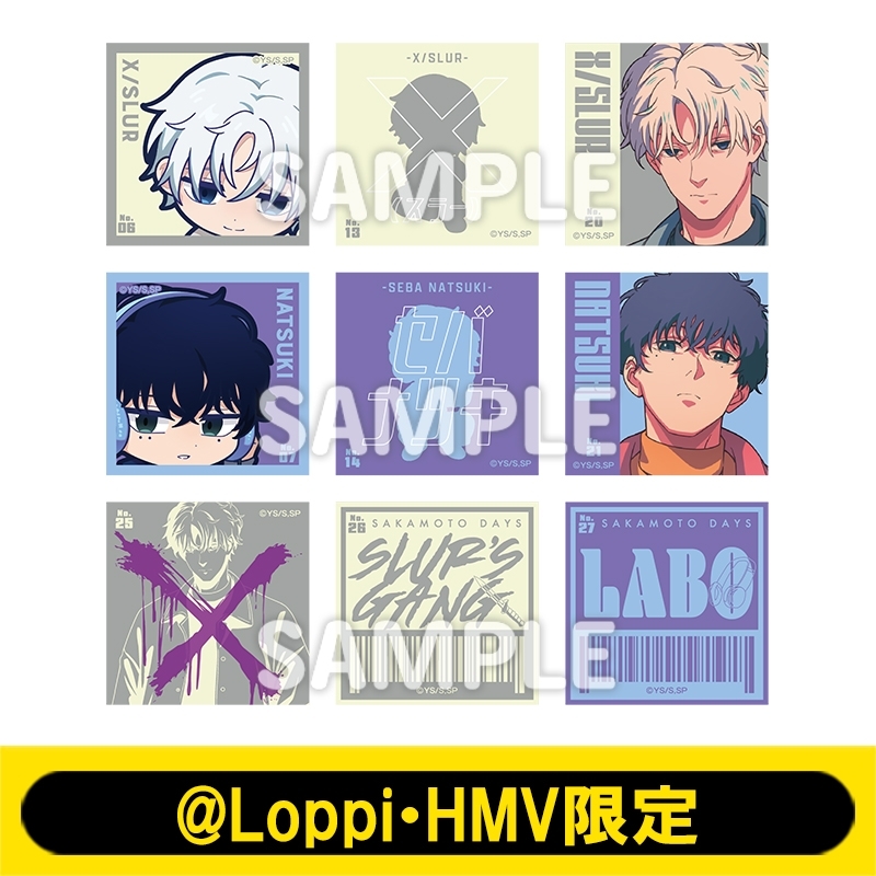 ステッカーセット［X(スラー)＆勢羽夏生］【@Loppi・HMV限定