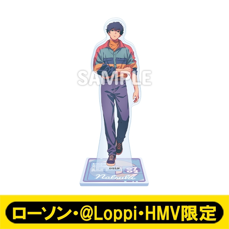 SAKAMOTODAYS 缶バッジ アクリルスタンド 勢羽夏生 5セット SAKAMOTO DAYS みにスタ Breeze アクリルスタンド 勢羽夏生
