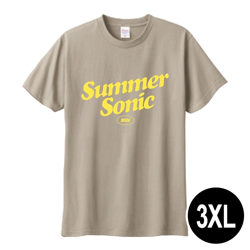 カラーTシャツ［シルバーグレー］3XL : SUMMER SONIC