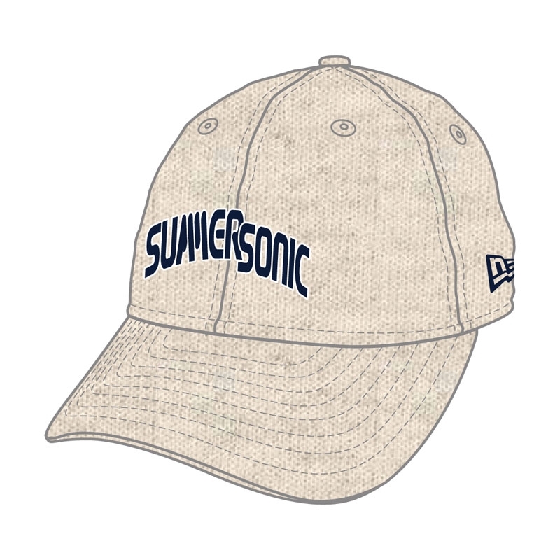 サマソニ✖️NEW ERA ローキャップ　SUMMER SONIC SUMMER SONIC×NEW ERA ローキャップ・スウェット［アッシュ
