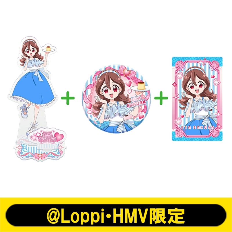 アクリルスタンド＋缶バッジ＋クリアカード（うた）/ キミと