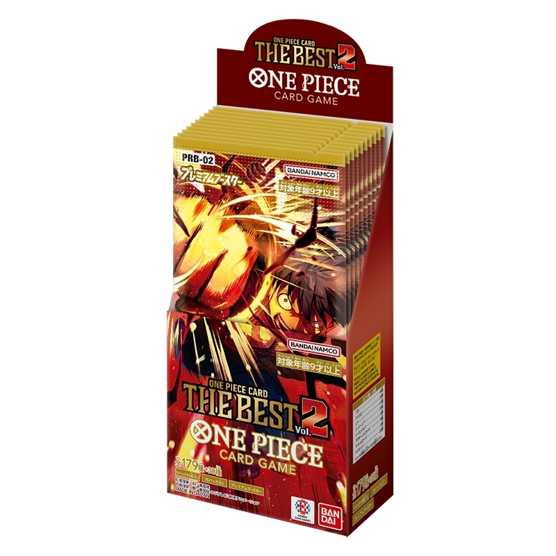 ワンピースカード　 THE BEST BOX プレミアムブースター 2BOX プレミアムブースター ONE PIECE CARD THE BEST vol.2 1BOX（10