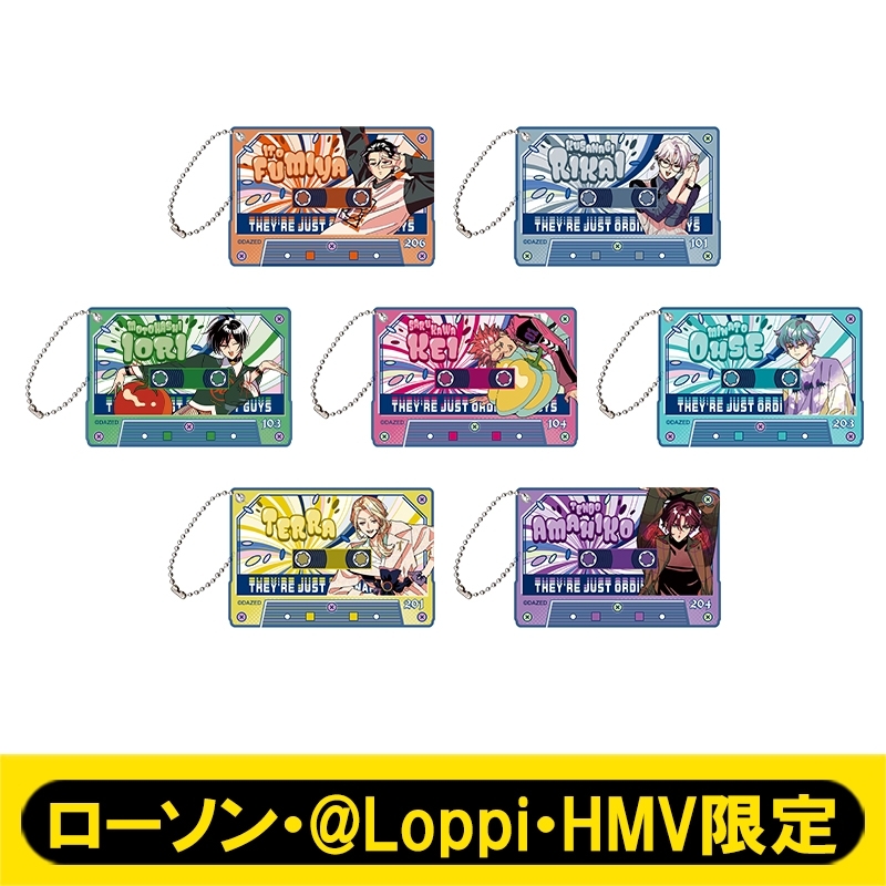 カリスマ　スライドミラーキーホルダーとアクリルスライスタンドのセット スライドミラーキーホルダーセット【ローソン・@Loppi・HMV限定