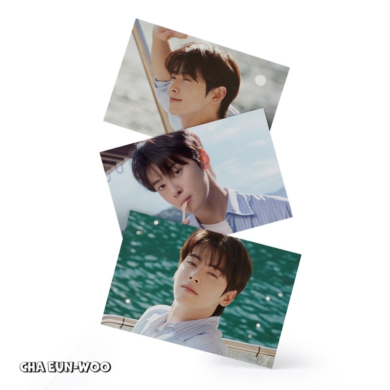 セール中…チャウヌ直筆サイン入り公式ポストカード…Cha Eun-woo… ポストカード(3種セット) : CHA EUN-WOO (ASTRO) | HMV&BOOKS