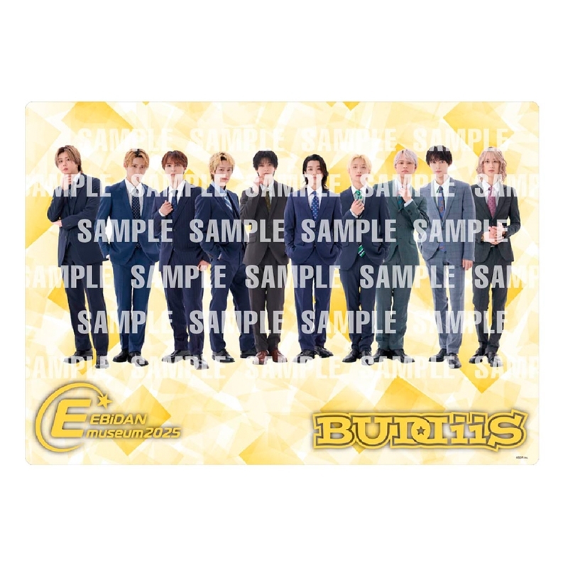 クリアポスター【BUDDiiS】/ EBiDAN museum 2025 : EBiDAN | HMV&BOOKS