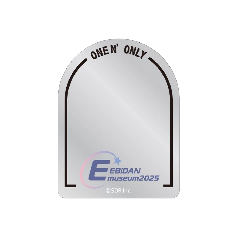 ミラーステッカー【ONE N' ONLY】/ EBiDAN museum 2025 : EBiDAN