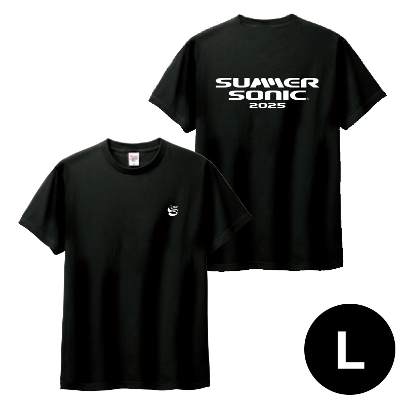 刺繍Tシャツ［ブラック］L : SUMMER SONIC | HMV&BOOKS online