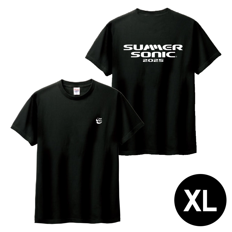 刺繍Tシャツ［ブラック］XL : SUMMER SONIC | HMV&BOOKS online