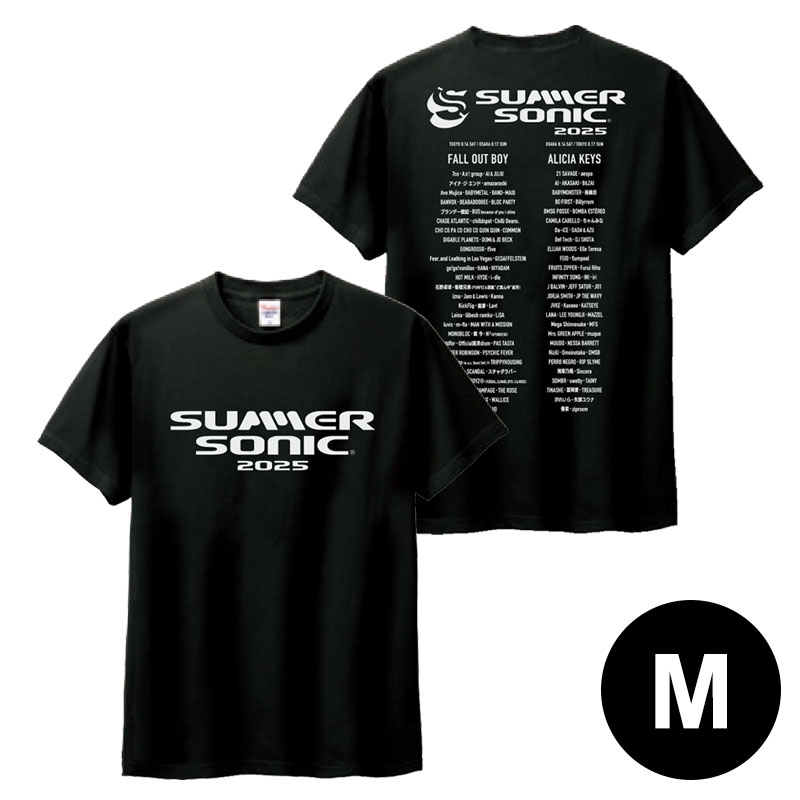 ロゴTシャツ［ブラック］M : SUMMER SONIC | HMV&BOOKS online