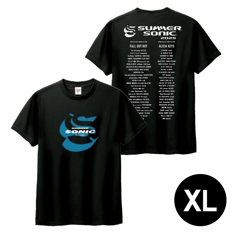SロゴTシャツ［ブラック］XL : SUMMER SONIC | HMV&BOOKS online