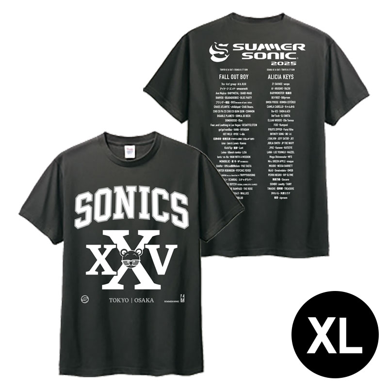 【希少XLサイズ】【新品】【B'z】　SUMMER SONIC　Tシャツ　　限定 B'z Official Website