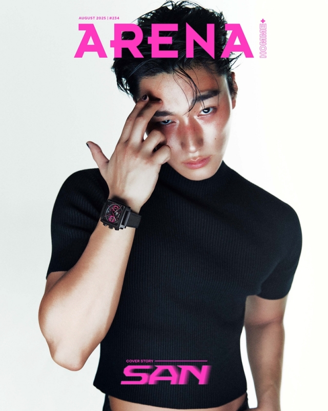 ARENA HOMME+2025年 8月号【表紙：サン（ATEEZ）C】 : Magazine