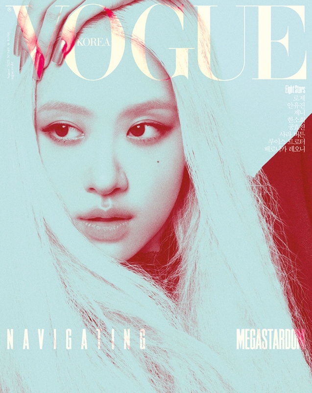 BLACKPINK Rose ロゼ ーRー 直筆サイン色紙 Vogue ロゼ表紙 BLACKPINK Rose ロゼ ーRー 直筆サイン色紙 Vogue ロゼ表紙
