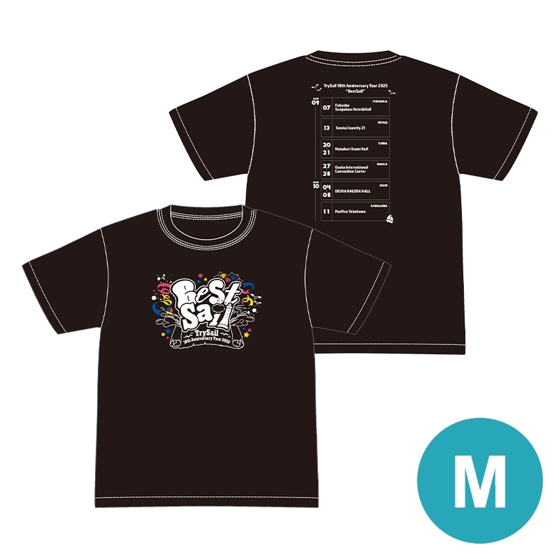 TWS ツアー シャツ NAVY M + トレカ ツアーTシャツ（M）/ BestSail : TrySail | HMV&BOOKS online