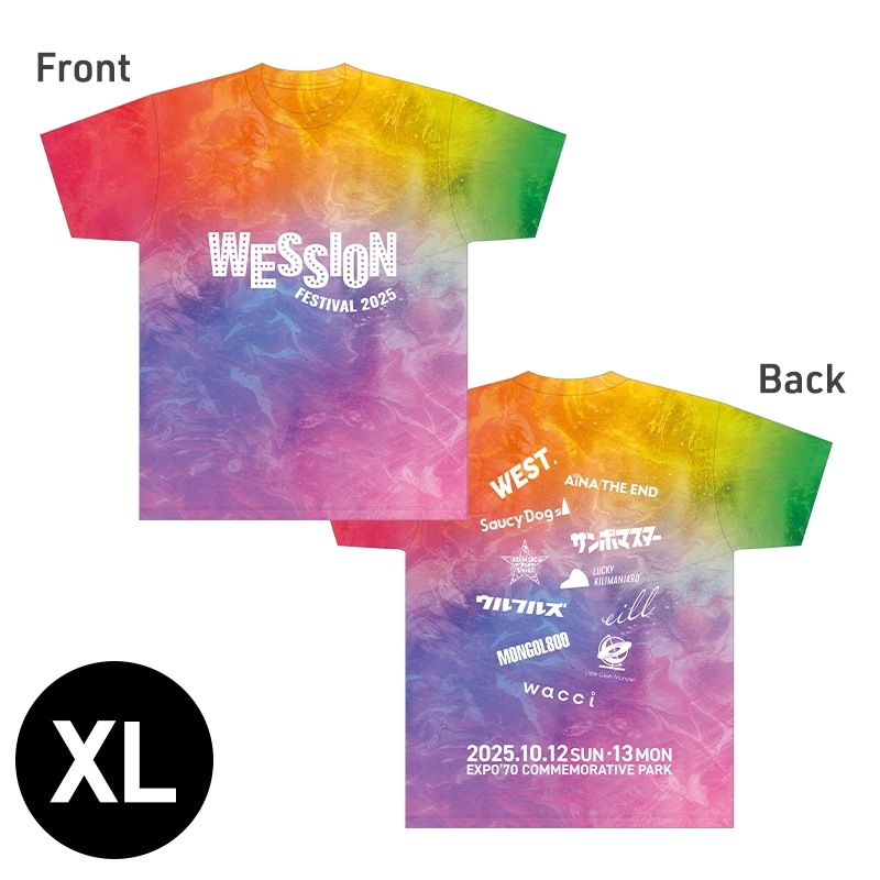 LiSA タイダイTシャツ 夏フェス2025ver XLサイズ LiSA タイダイTシャツ 夏フェス2025ver XLサイズ