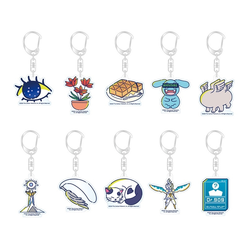 アクリルキーホルダーカプセルトイ (全10種のうちランダム1種