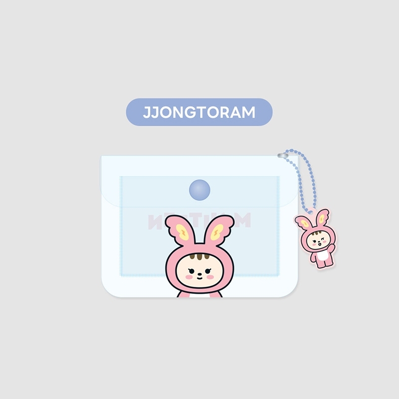 MINITEEN PVC TRANSPARENT STORAGE POUCH #JJONGTORAM（JEONGHAN