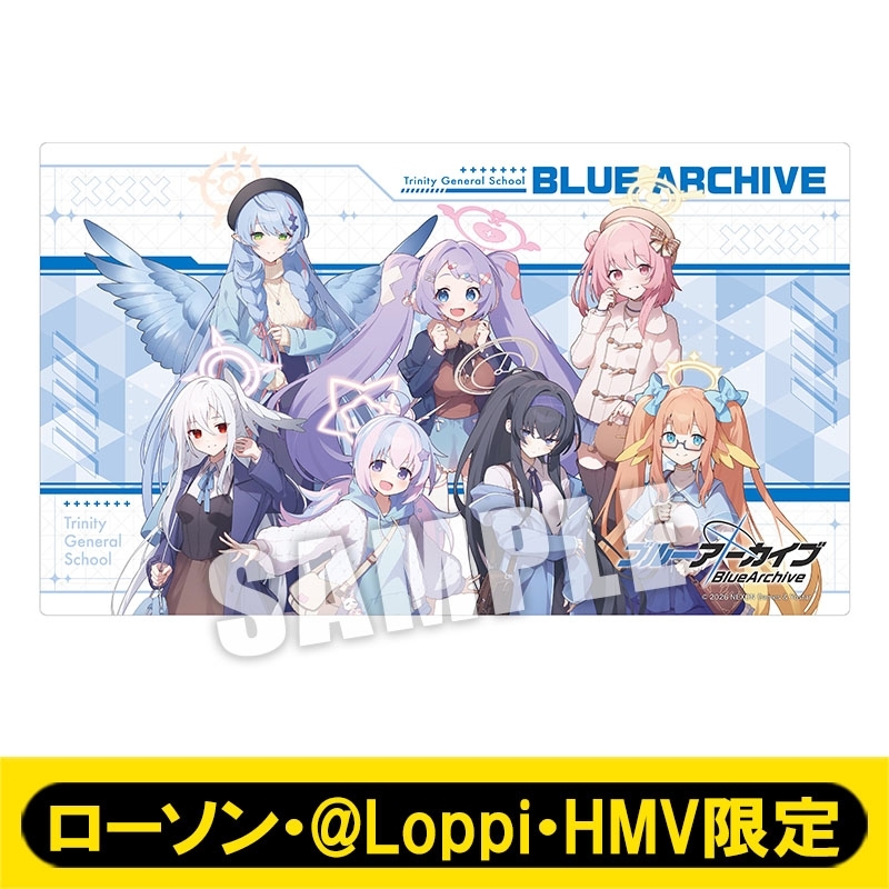 HMV限定　キャストリス　デスクマット　キャンバスボード デスクマット【ローソン・@Loppi・HMV限定】 : ブルーアーカイブ