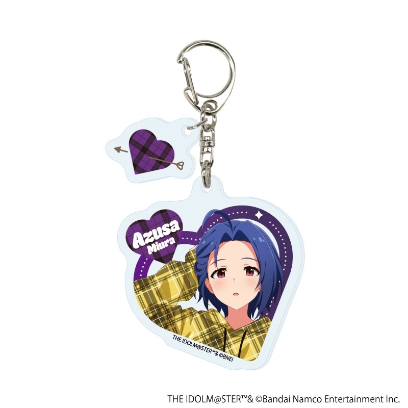 ピザーラ 当選品 三浦あずさ アクリルキーホルダー アイマス パック