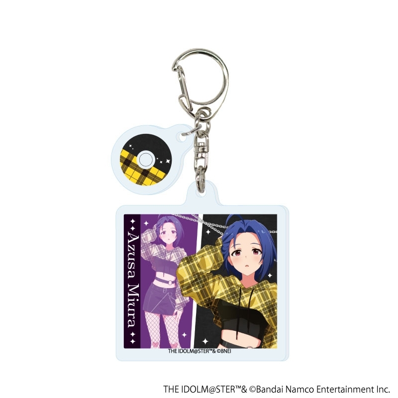 ピザーラ 当選品 三浦あずさ アクリルキーホルダー アイマス パックマス ピザーラ 当選品 三浦あずさ アクリルキーホルダー アイマス パック