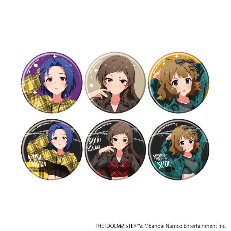 ミリオンライブ　アイドルマスター　アニメイト限定　特典　缶バッジ セット】缶バッジ 描き下ろしイラストver.（コンプリートセット