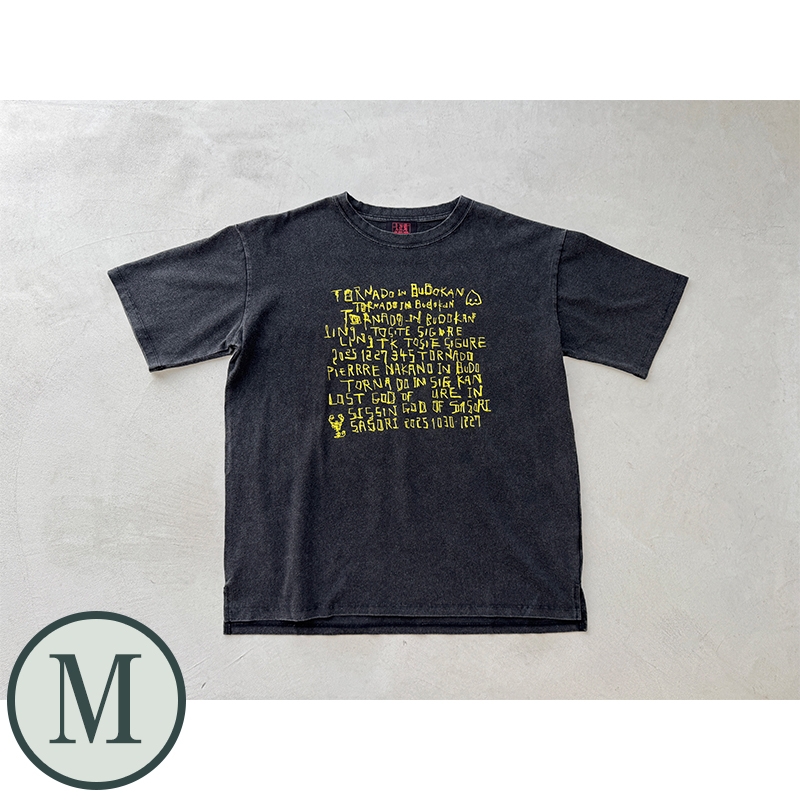 TORNADO IN BUDOKAN T-shirt［ストーンブラック / M］ : 凛として時雨