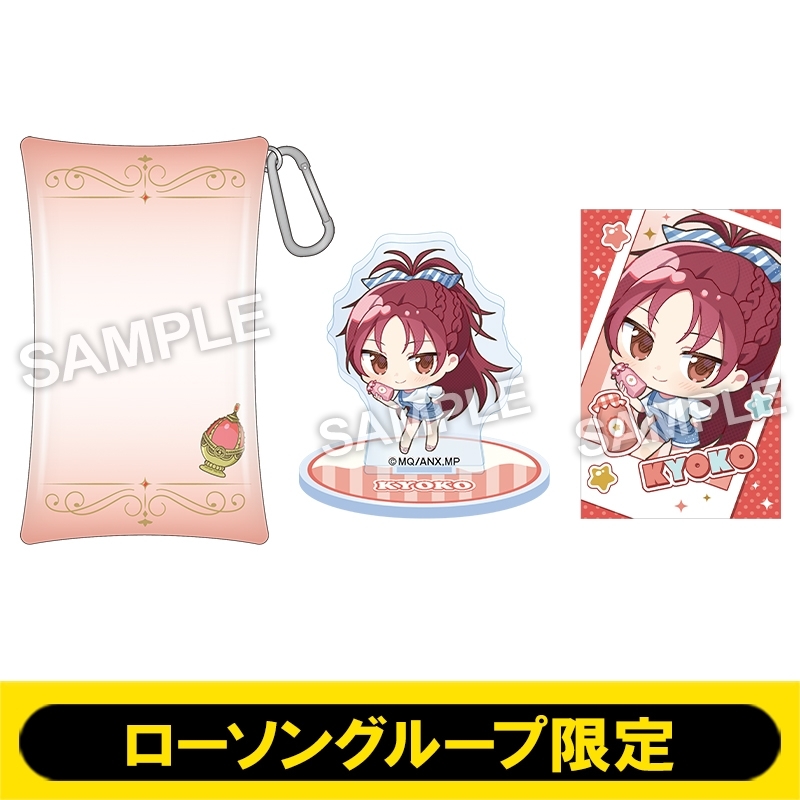 魔法少女まどか☆マギカC90(夏コミケ) ローソン自販機限定 佐倉杏子バッジ ガチャきゃらポーチ（佐倉 杏子）/ 劇場版 魔法少女まどか☆マギカ