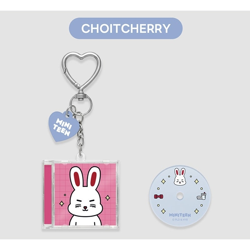 MINITEEN MINI CD KEYRING (CHOITCHERRY / S.COUPS) : MINITEEN