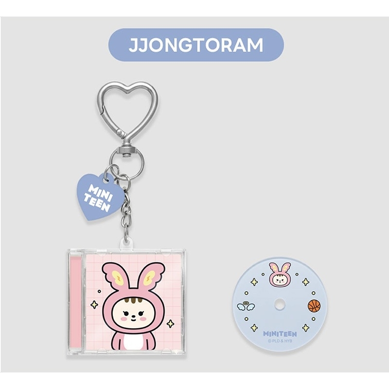 MINITEEN MINI CD KEYRING (JJONGTORAM / JEONGHAN) : MINITEEN