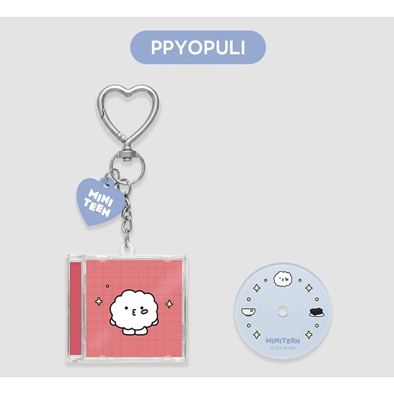 MINITEEN MINI CD KEYRING (PPYOPULI / WOOZI) : MINITEEN | HMV&BOOKS