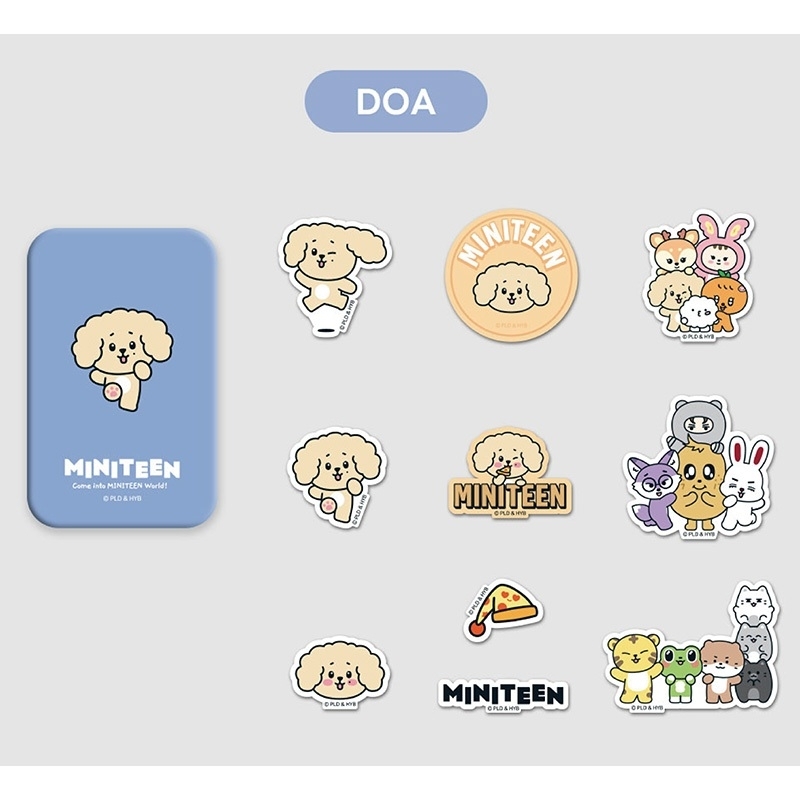 MINITEEN TIN CASE STICKER SET (DOA / DK) : MINITEEN | HMV&BOOKS