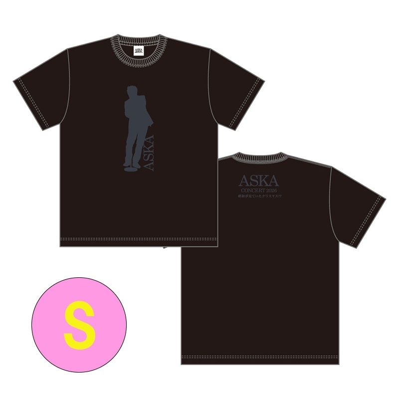 Tシャツ（S） / ASKA CONCERT 2026 昭和が見ていたクリスマス