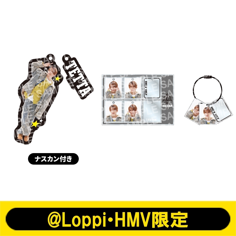 推しメンセット［2連チャームキーホルダー＋カスタム証明写真風