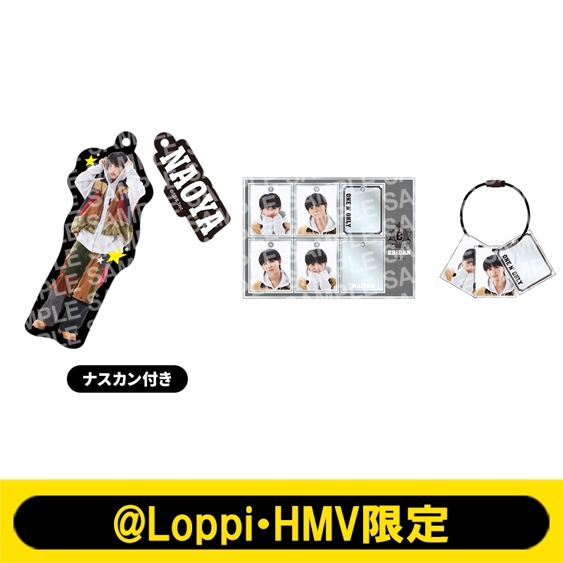 推しメンセット［2連チャームキーホルダー＋カスタム証明写真風