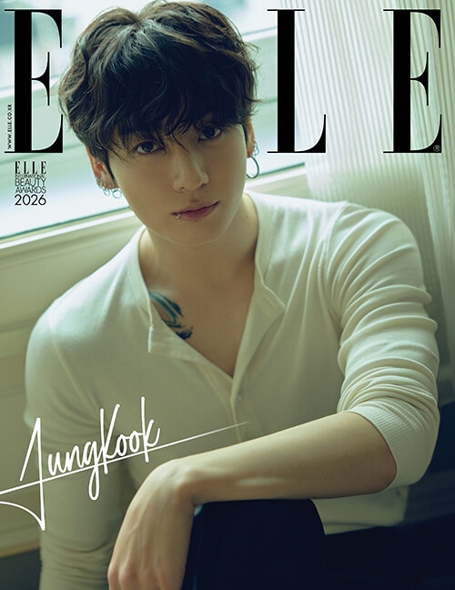 ELLE 2026年 1月号(Korea)【表紙：ジョングク（BTS）C 】 : Magazine