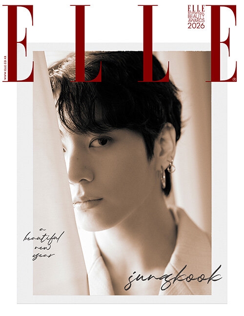 BTS ジョングク ELLE コンプリート ② ELLE 2026年 1月号(Korea)【表紙：ジョングク（BTS）E 】 : Magazine
