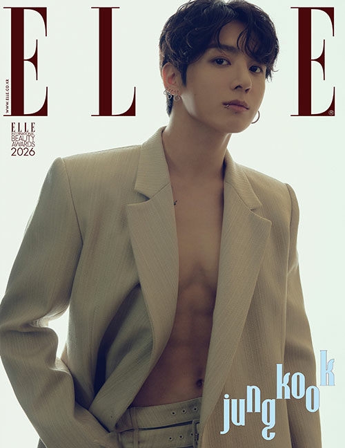 BTS ジョングク ELLE コンプリート ② ELLE 2026年 1月号(Korea)【表紙：ジョングク（BTS）H 】 : Magazine