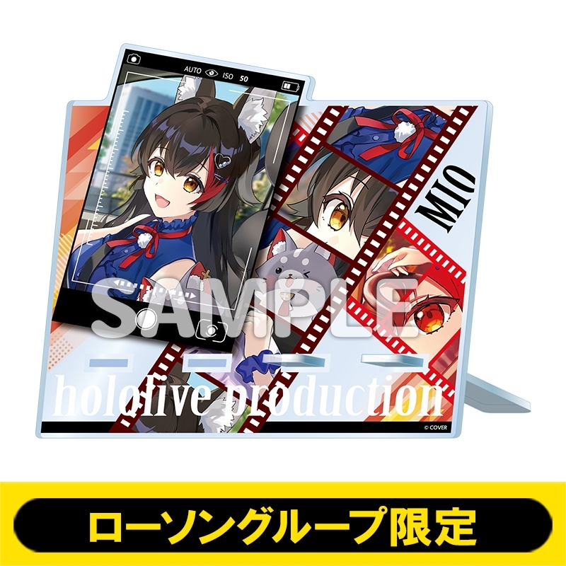 ホロライブ　りんごジャム　大神ミオ　アクリルスタンド付き アクリルスマホスタンド（大神ミオ）【ローソングループ限定