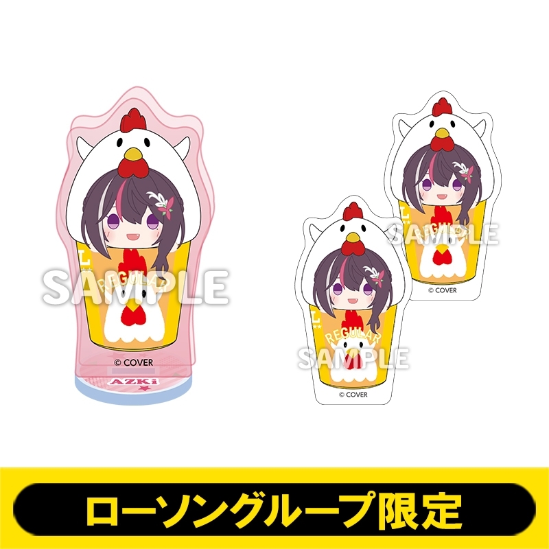 新品未開封】なりきり！からあげクン　6種　コンプリート　ホロライブ なりきり！からあげクンセット（AZKi）【ローソングループ限定