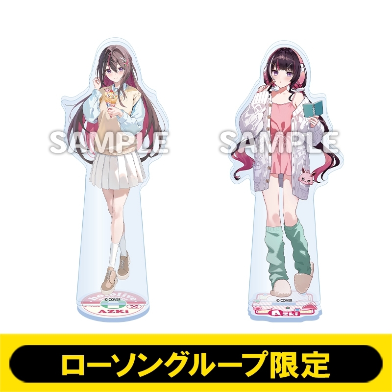 ホロライブ ローソン アクリルスタンド フブミオセット+α アクリルスタンドセット（白上フブキ）【ローソングループ限定