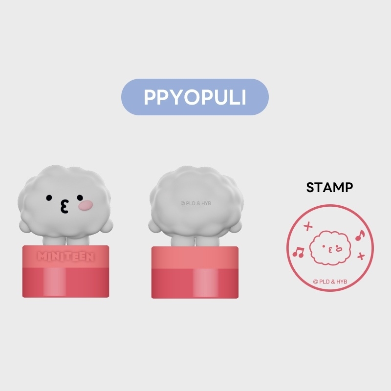 MINITEEN FIGURE STAMP (PPYOPULI / WOOZI) : MINITEEN | HMV&BOOKS
