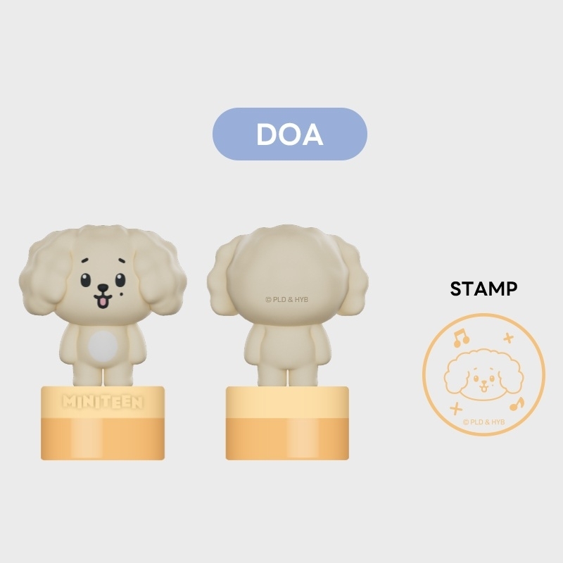 MINITEEN DOA 3個セット SEVENTEEN公式キャラクター「MINITEEN OFFICIAL LICENSE MERCH」第3弾