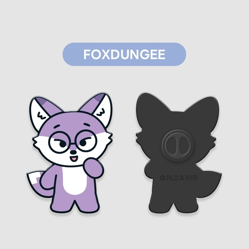 MINITEEN ウォヌ　foxdungee MINITEEN METAL PIN BADGE (FOXDUNGEE / WONWOO) : MINITEEN
