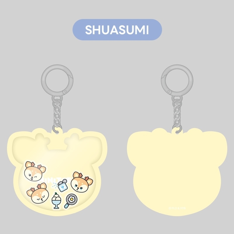 MINITEEN Joshua SHUASUＭI キーリング MINITEEN ACRYLIC SHAKER KEYRING (SHUASUMI / JOSHUA) : MINITEEN