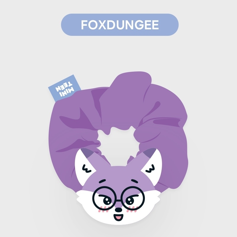 MINITEEN HAIR SCRUNCHIE (FOXDUNGEE / WONWOO) : MINITEEN