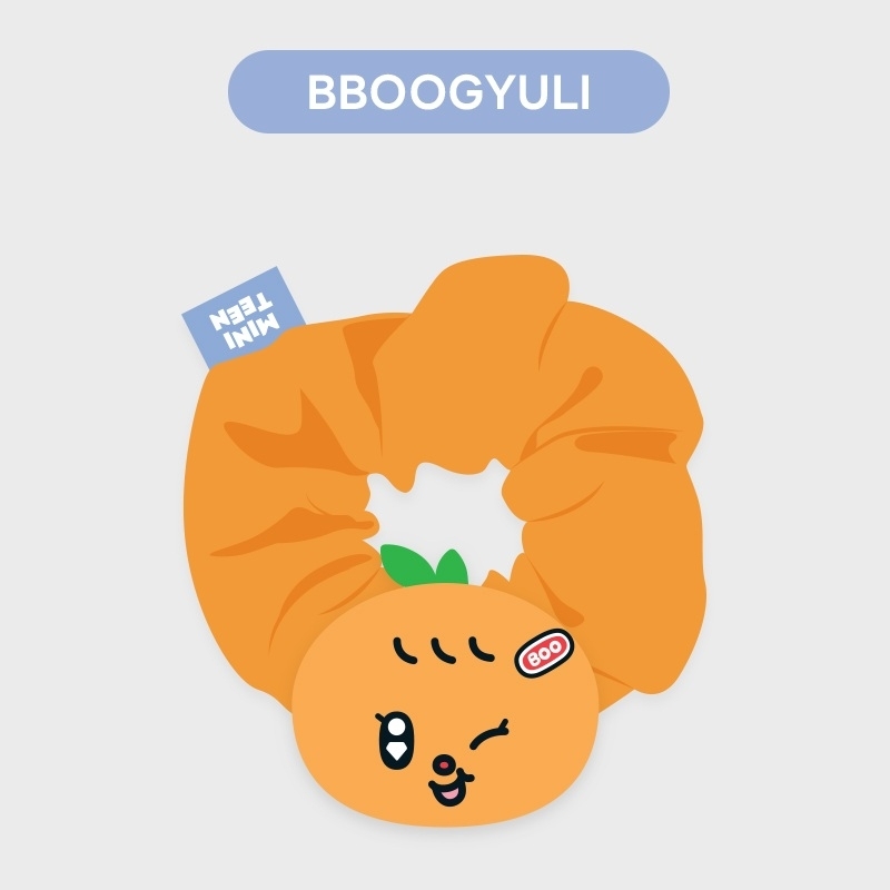 MINITEEN BBOOGYULI　プギュリ　プラッシュトイ　ぬいぐるみ MINITEEN HAIR SCRUNCHIE (BBOOGYULI / SEUNGKWAN) : MINITEEN