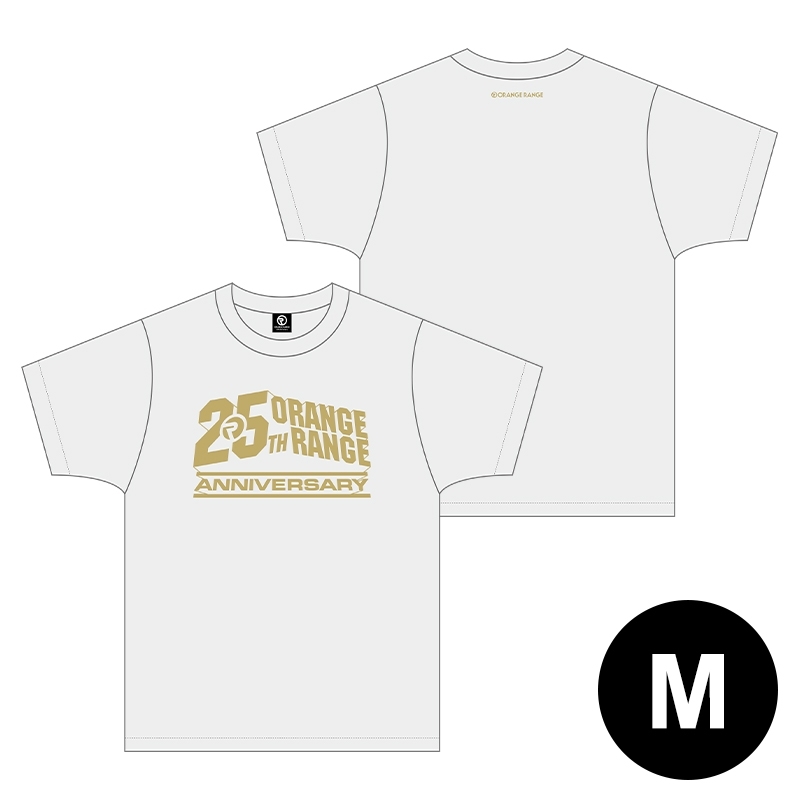 【非売品】ORANGE RANGE 25th ANNIVERSARY Tシャツ Tシャツ Mサイズ / ORANGE RANGE 25th ANNIVERSARY POP-UP ～MENSORE