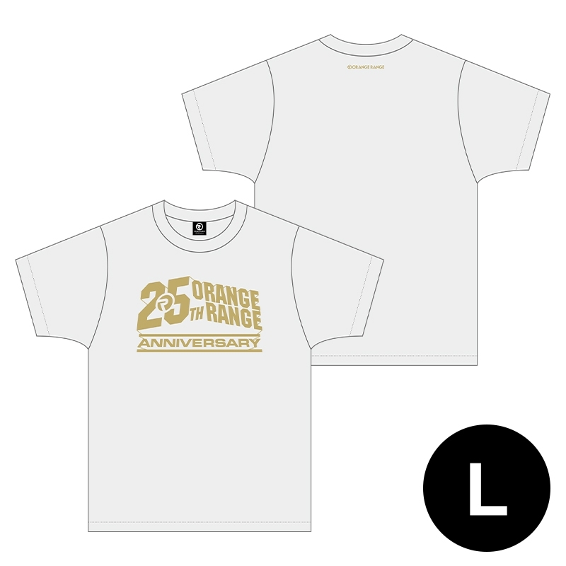 【非売品】ORANGE RANGE 25th ANNIVERSARY Tシャツ Tシャツ Lサイズ / ORANGE RANGE 25th ANNIVERSARY POP-UP ～MENSORE