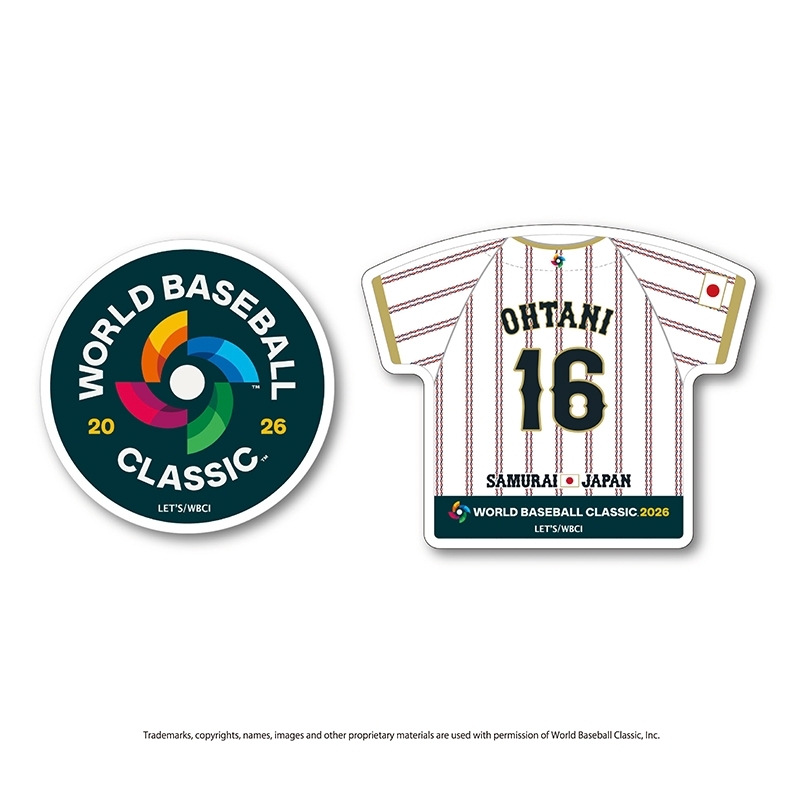 大谷 翔平 WORLD BASEBALL CLASSIC ユニフォーム型クリップマグネット